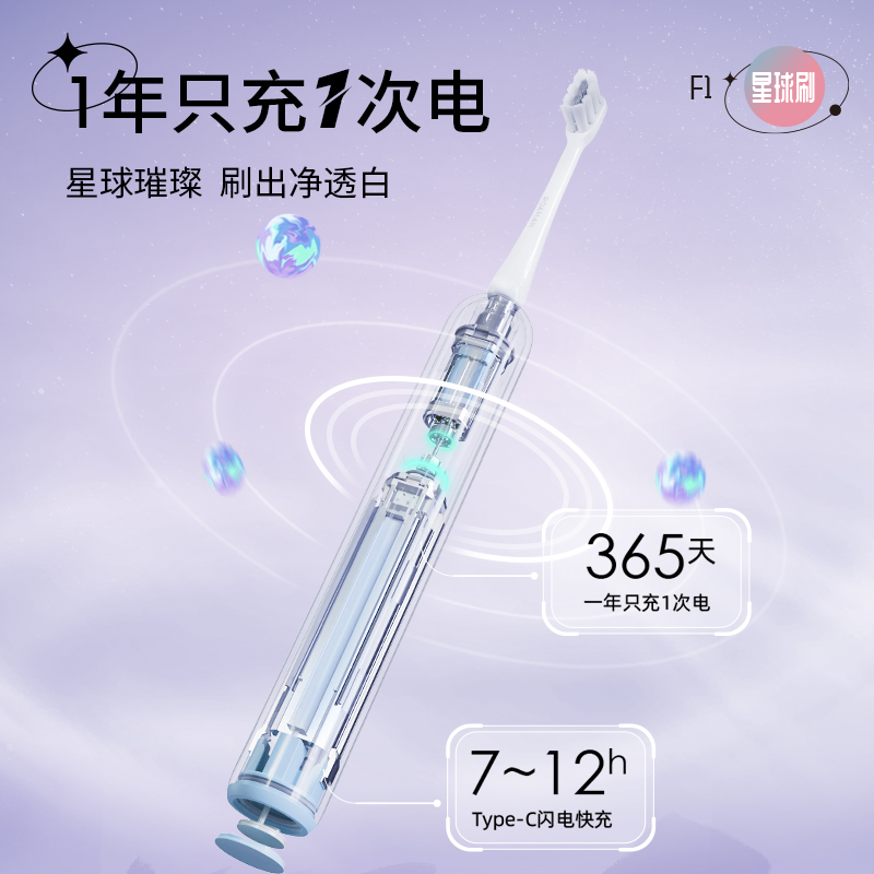 罗曼电动牙刷成人情侣套装生日礼物结婚新婚礼盒装情人节送男女款