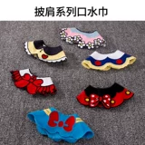 Корейская версия кошачьего рта водяной полотенце Треугольник Шарф Кошачья Универсальная Весна и Осень Пяти -кот -кот, кот, голубо