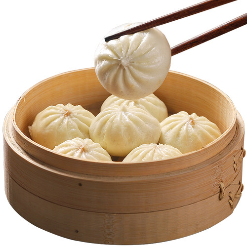 虬兴沙县小笼包商用小肉包子小吃半成品食品早餐速冻包子方便速食 - 图3