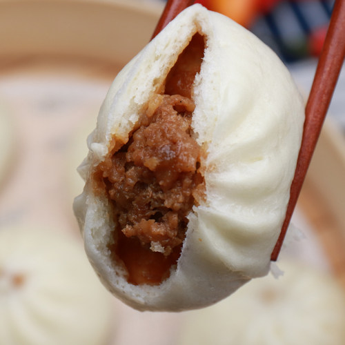 沙县小笼包20斤装商用方便速食早餐小吃速冻包子冷冻鲜肉陷小包子 - 图0