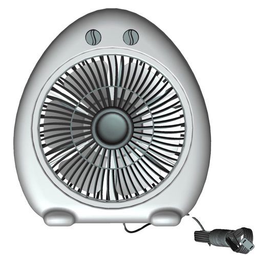 [虚拟商品]小风扇外观三维模型Creo/Proe/Rhino/3D素材图纸文件 - 图3