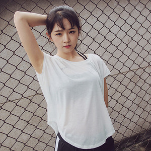 健身宽松大码运动罩衫