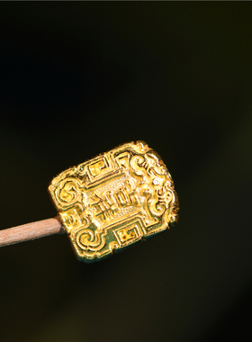 藏珠饰家 足金手工錾刻古法黄金 吉祥如意隔珠吊坠项链手链配饰配