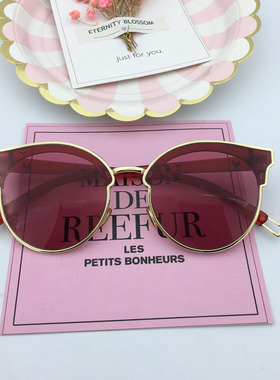 网红同款辣妹个性大框太阳眼镜