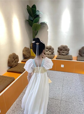 发饰女儿童超仙长流苏头饰发叉