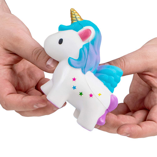 Jumbo  Unicorn Horse Cake Deer Animal Panda Squishies Slow - 图2