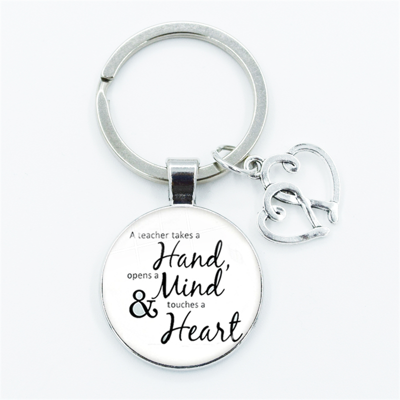 Gift for the Teacher Day Keychain The Best Teacher Present C - 图0