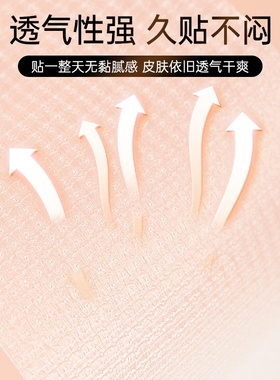 cos化妆胶带透明脸部提拉贴
