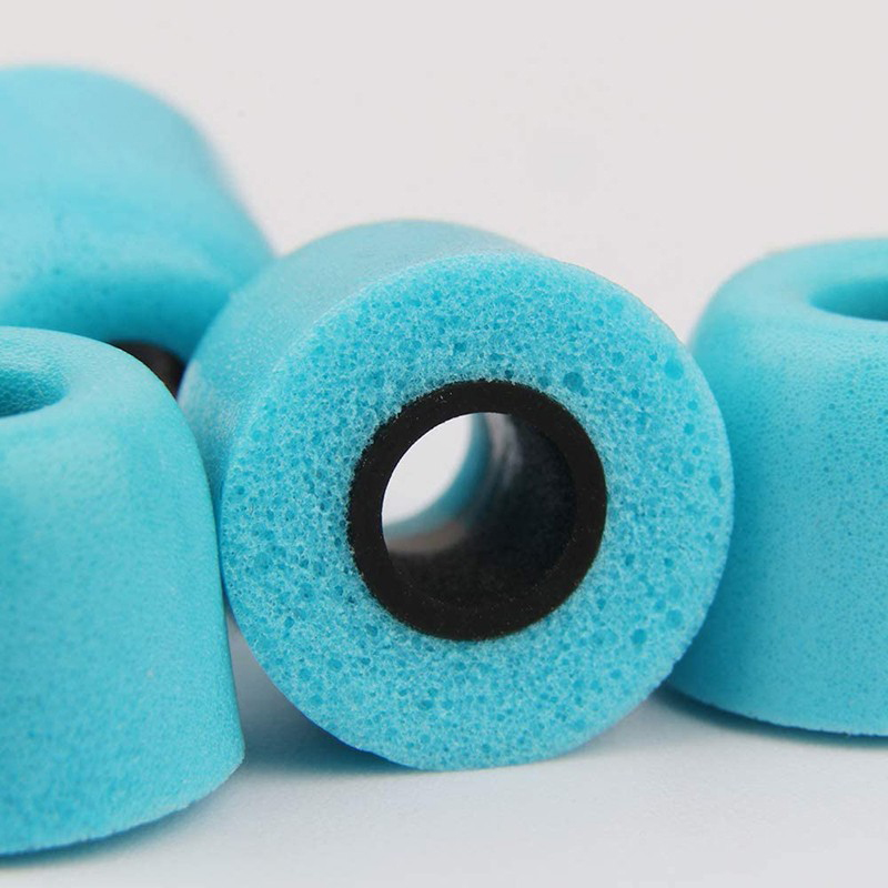 天天动听 TINHIFI hifi耳机蓝色记忆海绵塞进口材质耳机套3对装 - 图2