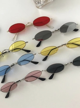 复古风ins蹦迪街拍太阳眼镜