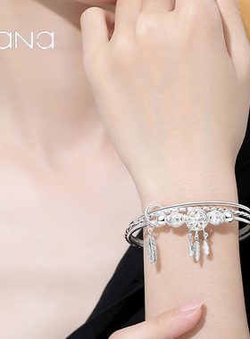 vana官方正品女款足银999手镯