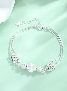 vana四叶草手链纯银女款2026新款