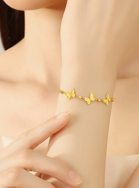 vana蝴蝶手链纯银女款2026新款