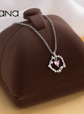 vana925银女款轻奢小众情侣项链