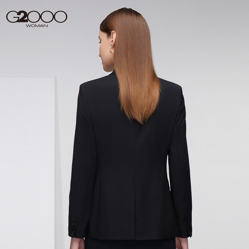 【保暖科技】G2000女装新款商务西装外套OL保暖休闲西服 - 图2