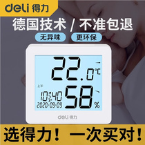 Able Thermometer Indoor Home High Precision Electronic Digital Display Wall-mounted Baby Room Dry Humitometer Temperature Gauge