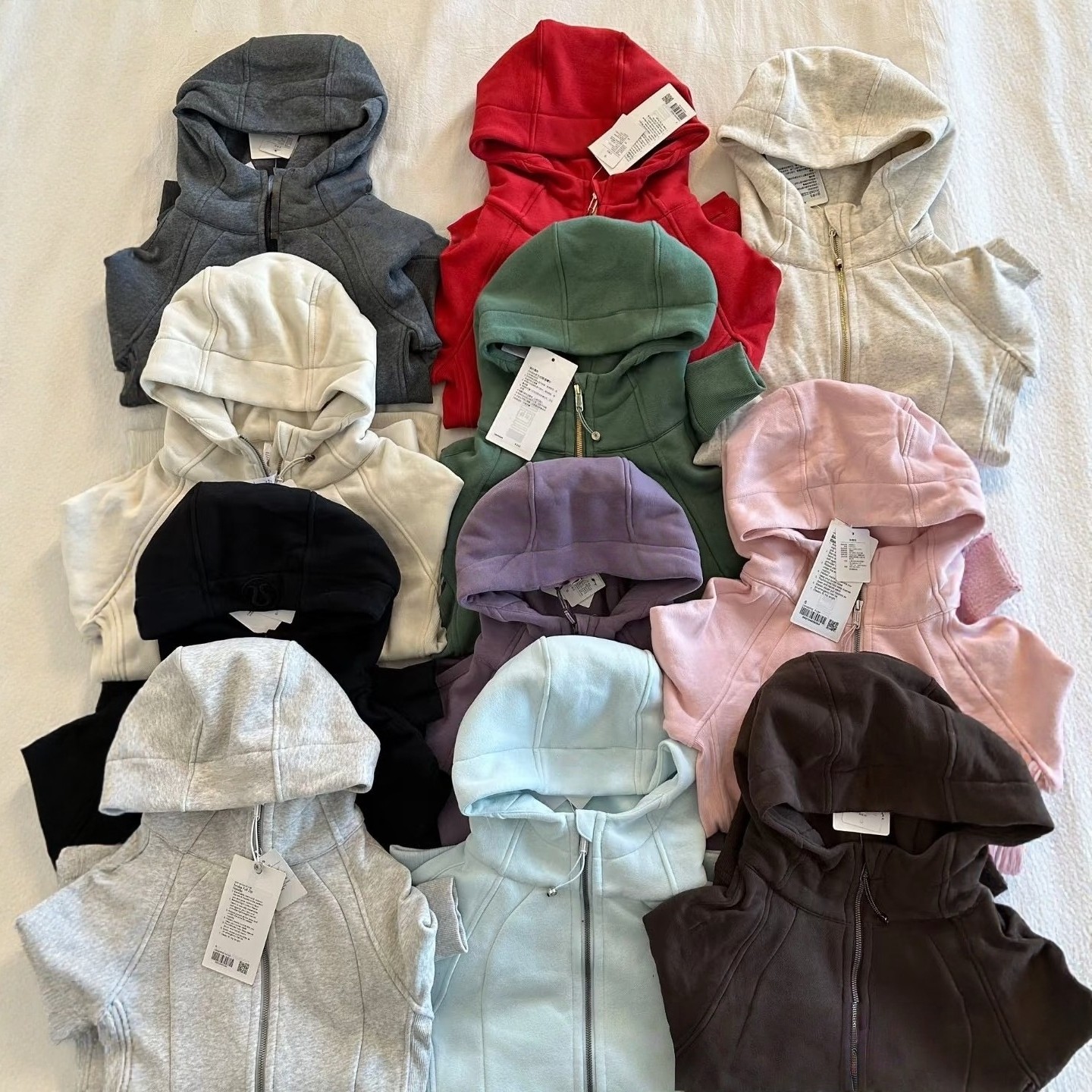 Lu同款新款卫衣连帽Scuba加绒女秋冬修身显瘦运动瑜伽开衫外套,淘宝优惠券,粉丝福利购,淘宝优惠卷