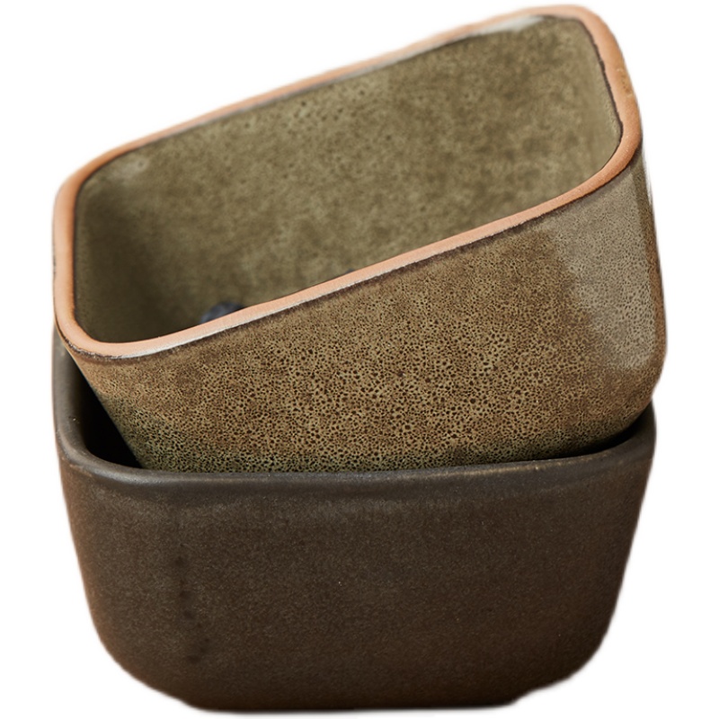 【超美~复古小菜碟】前菜碟子调料碟蘸料碗醋碟味碟家用商用 微瑕 - 图3