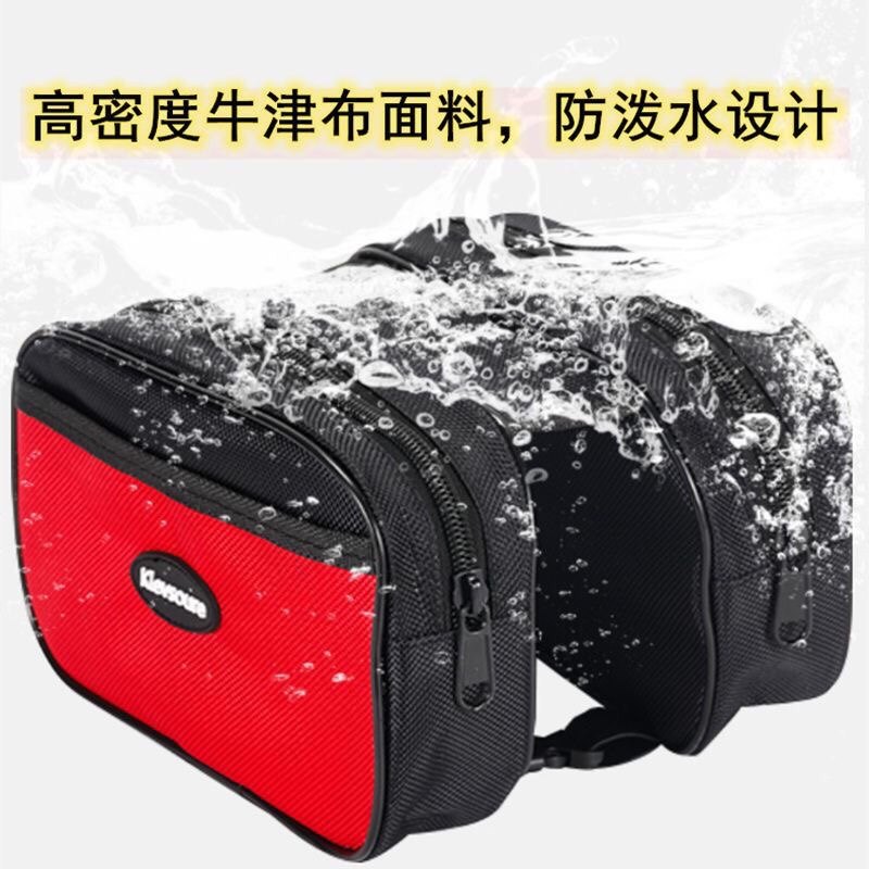 Hot selling universal bicycle beam bag mountain bike tube bag