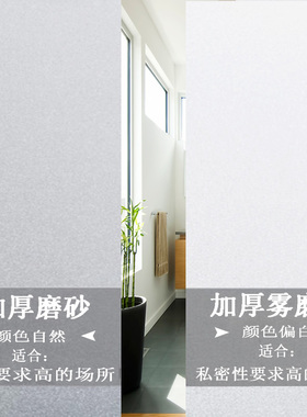 无胶透光不透明办公室玻璃贴纸