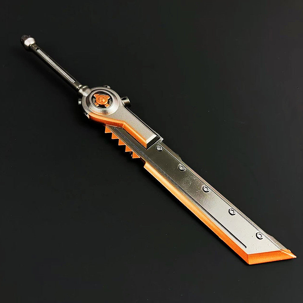 和平精英手办和平精英周边地铁逃生装甲大刀金属武器模型合金兵器手办摆件玩具