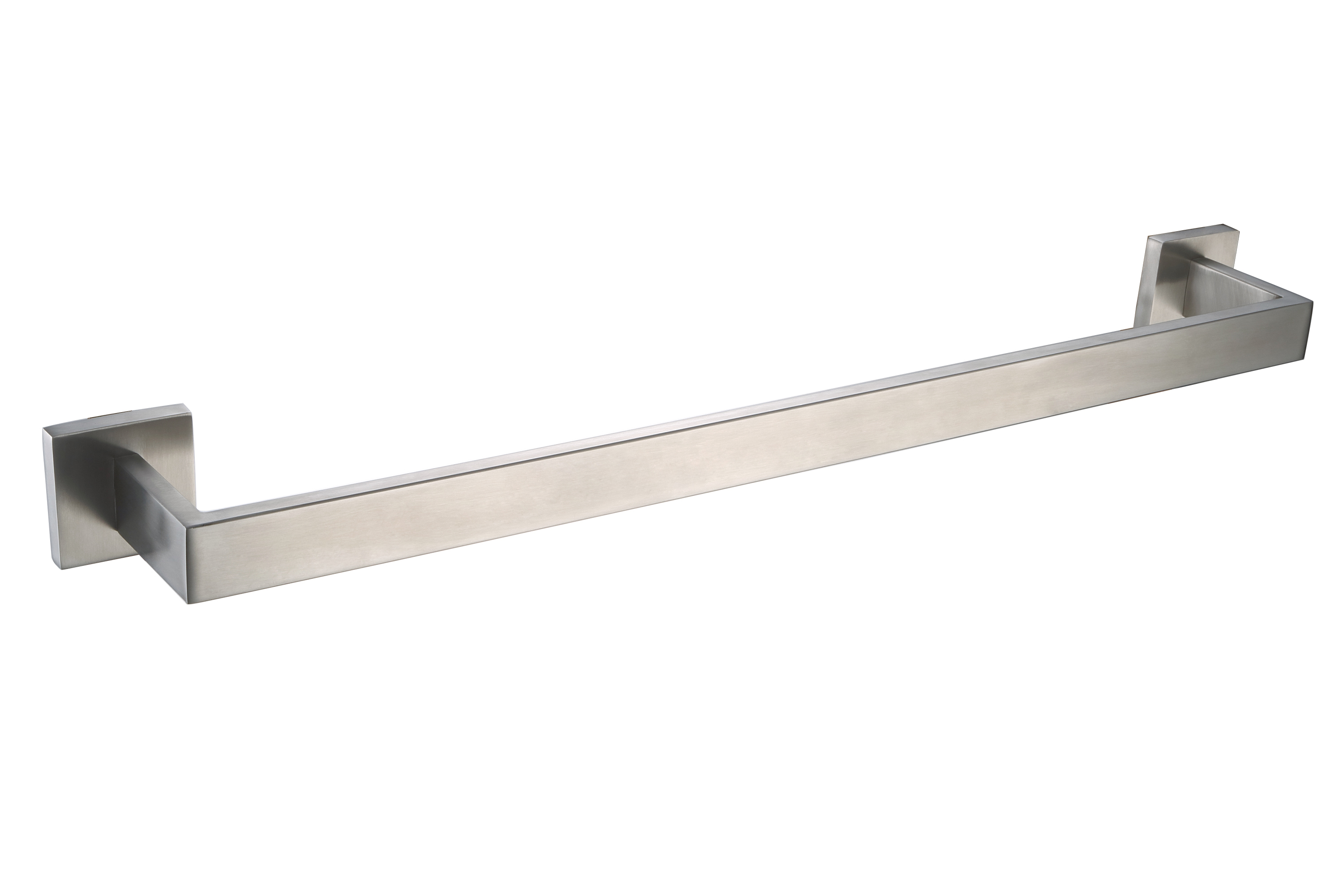 德国304不锈钢拉丝浴巾架浴室置物架卫生间毛巾架卫浴五金挂件 - 图2