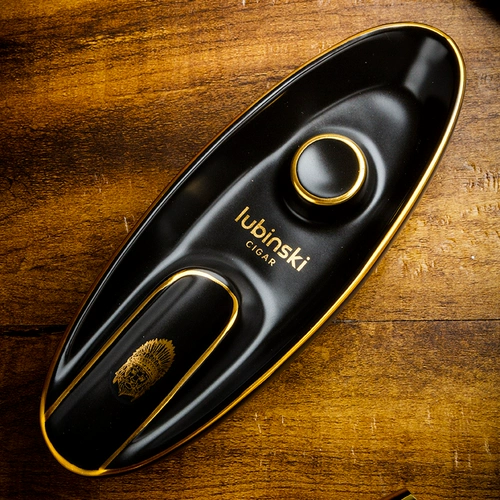 Модная зажигалка, острая пепельница, ножницы, подарочная коробка, набор инструментов, 3 предмета