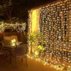 Ice strip lights, flashing lights, string lights, stars, waterfall, water lights, ambient lights, outdoor camping decoration stars