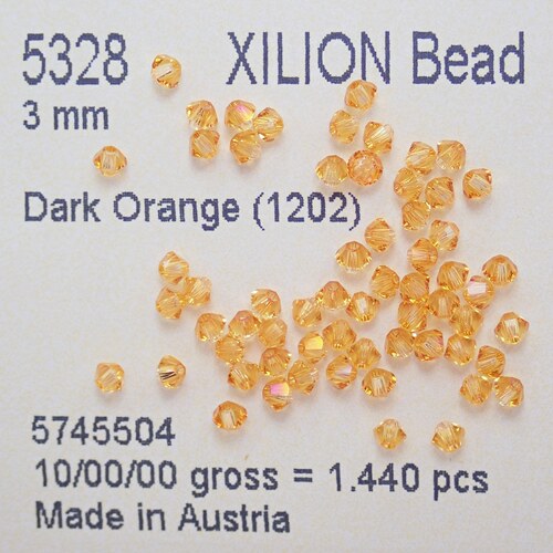 正品施华洛5328全通孔菱形串珠2.5MM 3MM仿水晶DIY饰品配件材料包 - 图1