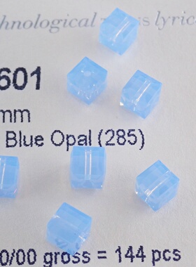 施华洛5601方糖6MM通孔串珠材料