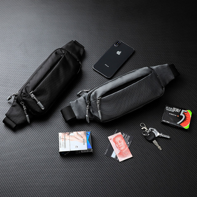 Running mobile phone waist bag sports bag men and women multifunctional outdoor equipment waterproof invisible ultra-thin mini belt bag