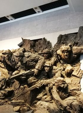 精雕宴玻璃钢铸铜展览馆