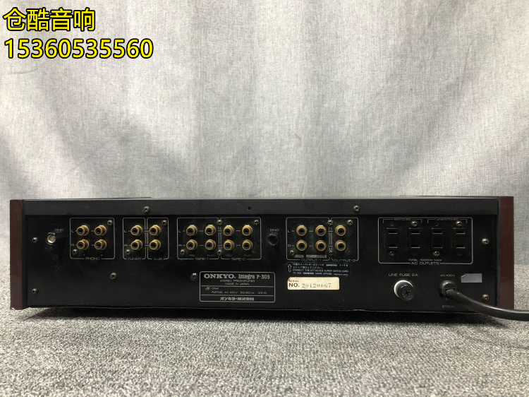 日本原产安桥 ONKYO Integra P-309 前级放大器功放 - 图1