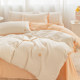 High-end four-piece set of pure cotton-clearing liya
