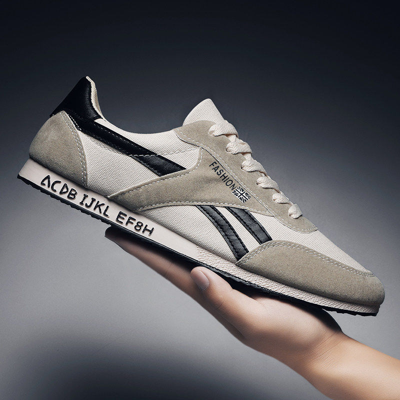 西域骆驼阿甘男鞋2024新款休闲运动男款板鞋防滑潮流耐磨帆布鞋男,淘宝优惠券,粉丝福利购,淘宝优惠卷