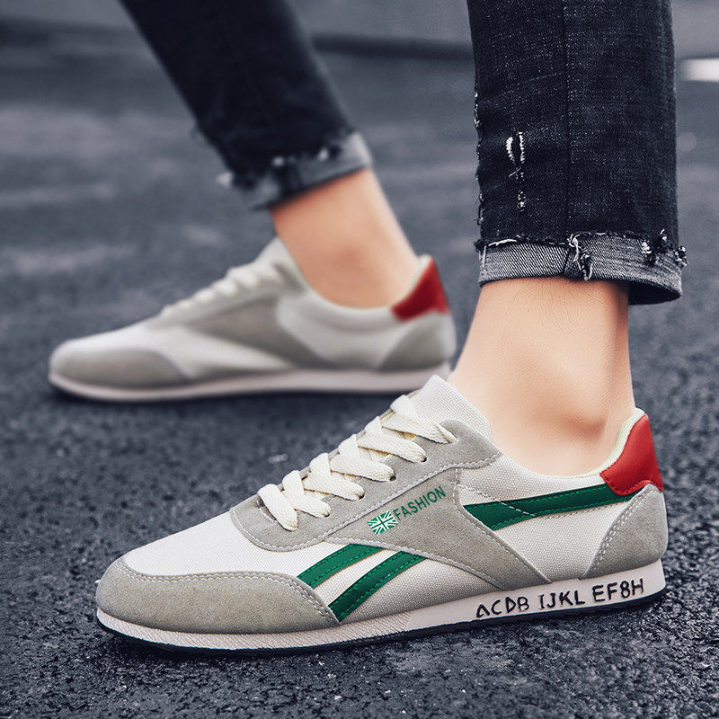 西域骆驼阿甘男鞋2024新款休闲运动男款板鞋防滑潮流耐磨帆布鞋男,淘宝优惠券,粉丝福利购,淘宝优惠卷