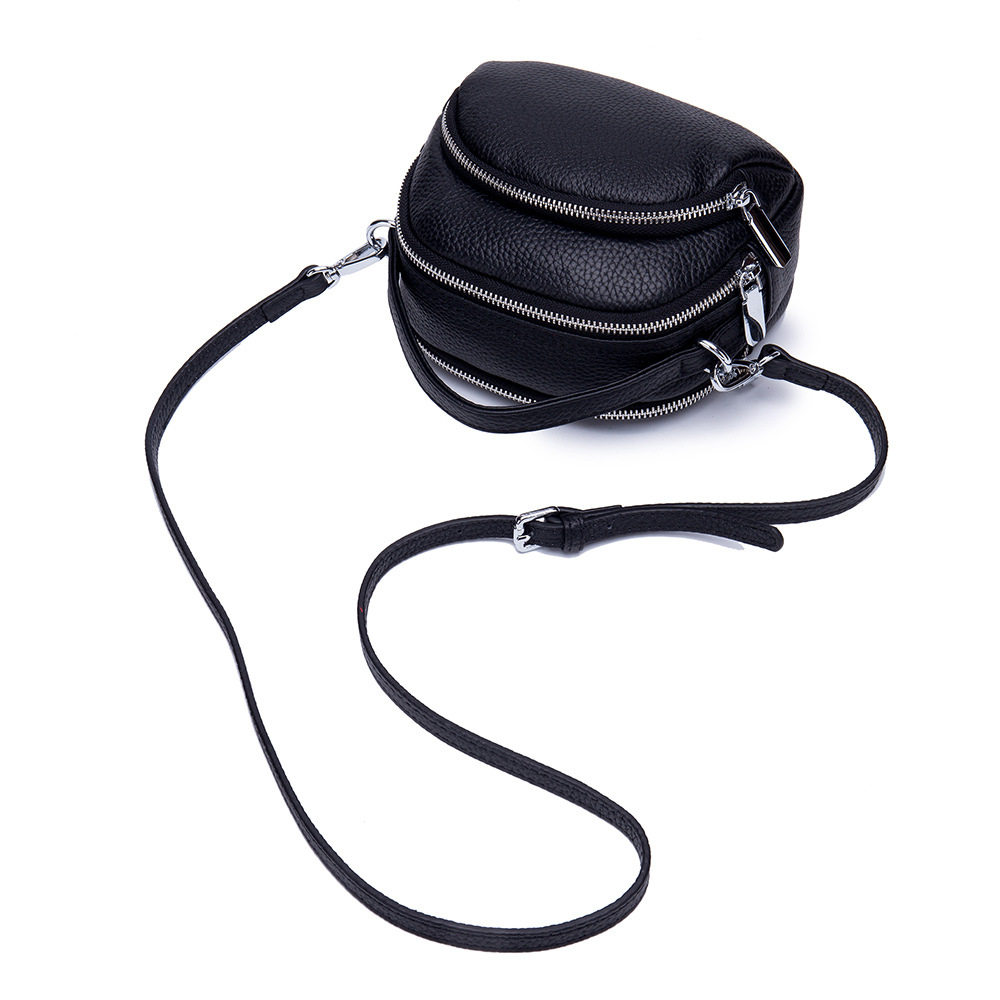 鳄鱼头层迷你贝壳包多层潮牛皮包包 卡帝乐鳄鱼欧鹏女士包袋