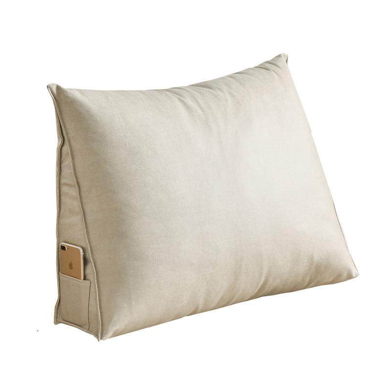 简约科技布三角沙发靠枕靠垫大靠背护腰垫背榻榻米软包客厅飘窗垫,淘宝优惠券,粉丝福利购,淘宝优惠卷