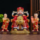 New God of Wealth from all directions, resin Buddha statue, Yuanbao God of Wealth, shop opening office fortune-enhancing ornaments