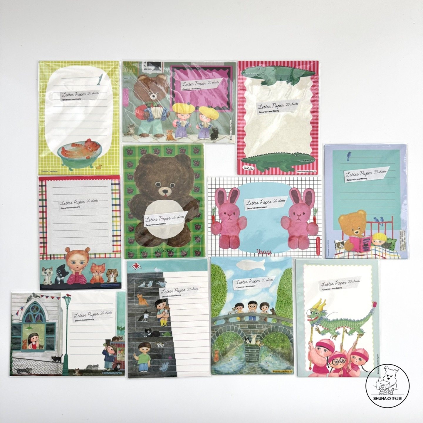 「SHUNA」写一枚可爱的信给你 MOLINTIKA 日本原版设计信纸,淘宝优惠券,粉丝福利购,淘宝优惠卷