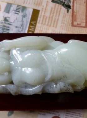 天然籽料把件新疆和田玉