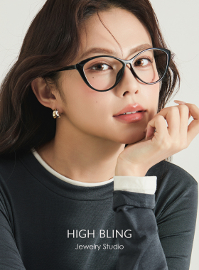 时髦简约耳饰无耳洞女蚊香盘耳夹