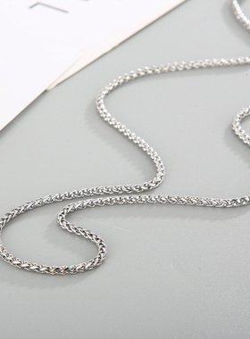 Golden chains men necklace hiphop punk rock stainless steel