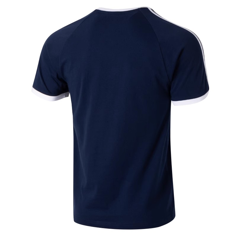 Adidas阿迪达斯三叶草男装2025秋季新款3-STRIPES TEE短袖IA4850