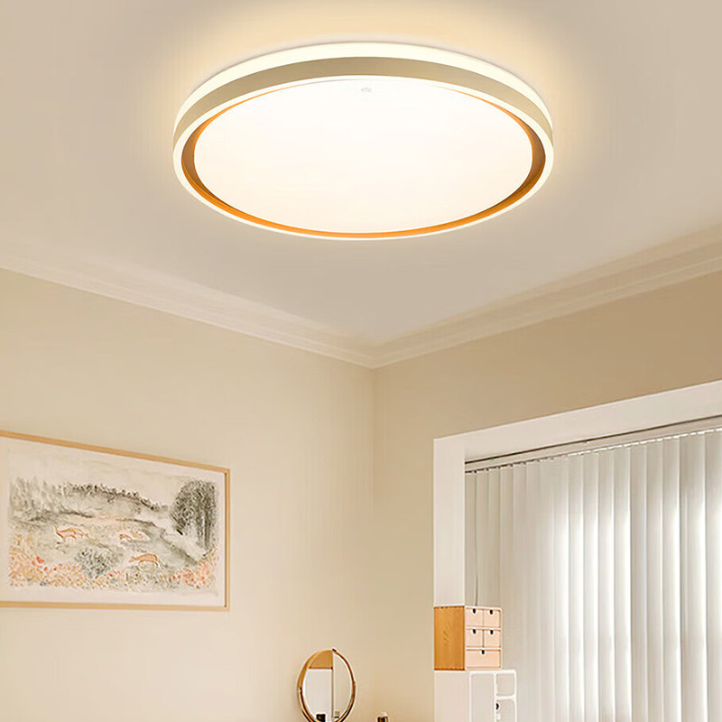 雷士照明卧室灯吸顶灯圆灯主卧灯2025年新款简约现代房间灯餐厅灯 - 图2