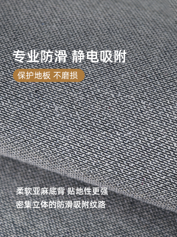 厨房地垫2024新款防水防油家用门口脚垫防滑耐脏免洗长条专用垫子