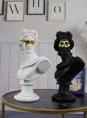 大卫维纳斯雕像办公室客厅现代简约艺术品北欧树脂人物雕塑摆件