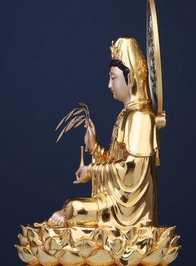 铜中式客厅办公室全堂佛神像