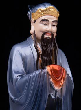 闵公道明菩萨佛像家用摆件纯铜