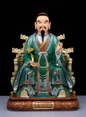 三茅真君神像茅山派祖师爷